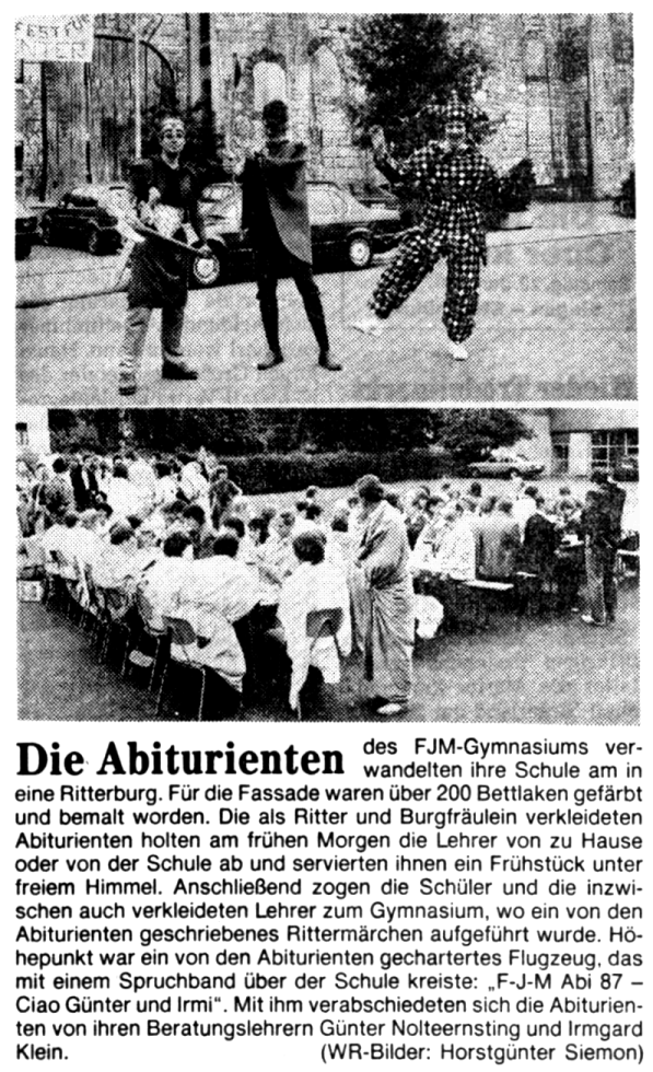 Artikel aus der Westfälischen Rundschau